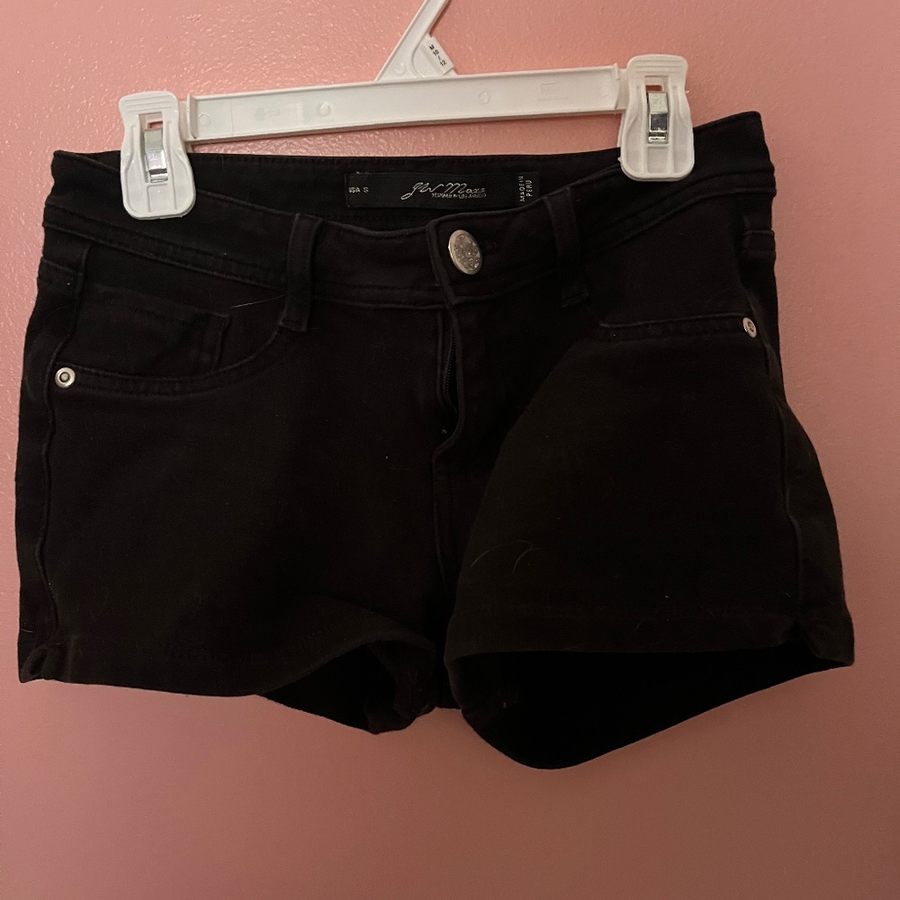 Booty black Jean shorts
